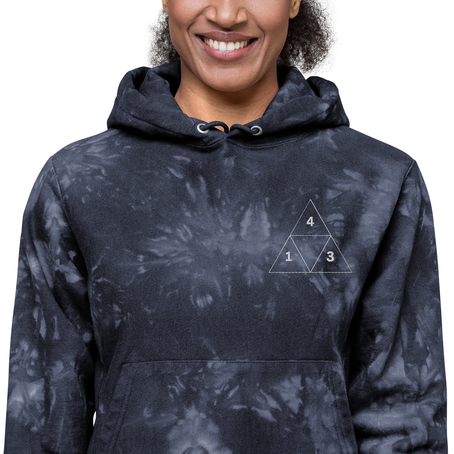 Unisex Champion tie-dye hoodie