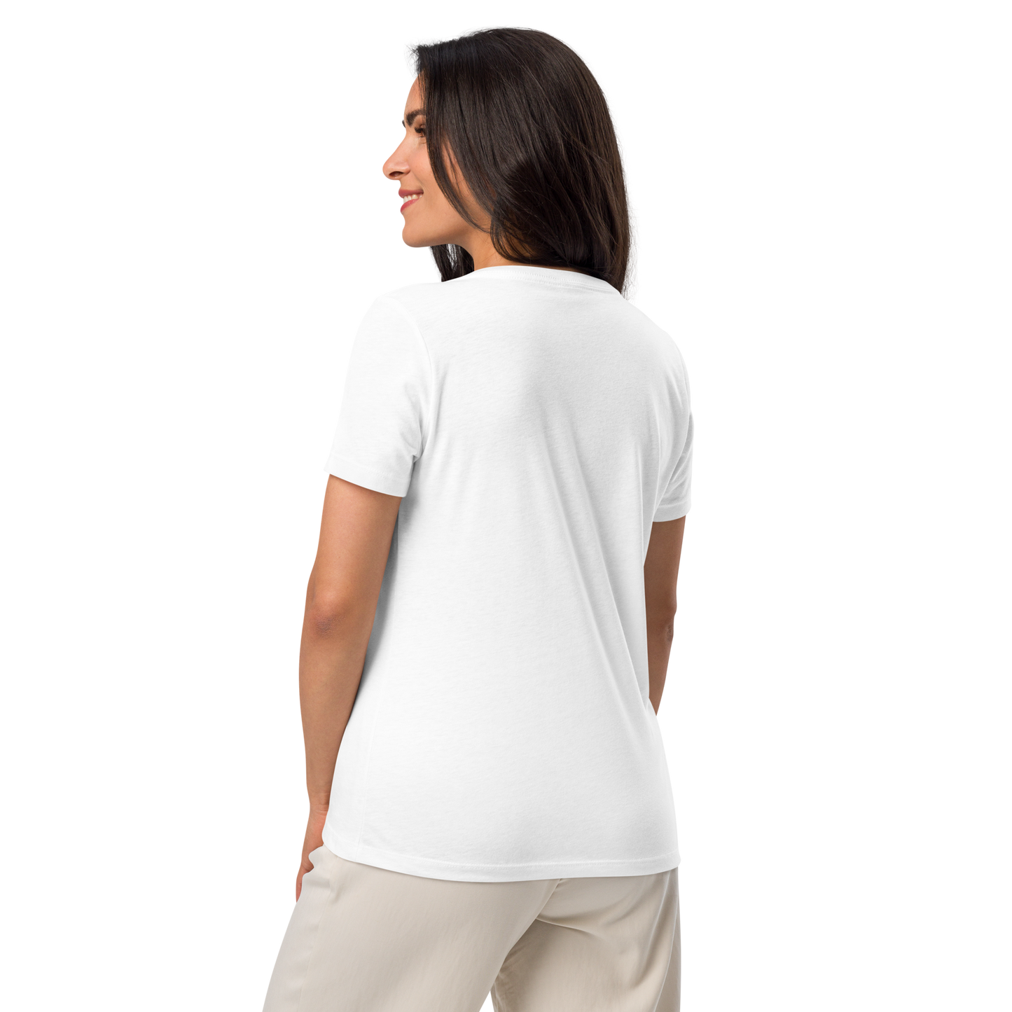 Women’s relaxed v-neck t-shirt